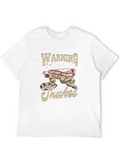 Warning May Suddenly Start Talking About Snakes Graphic Tee