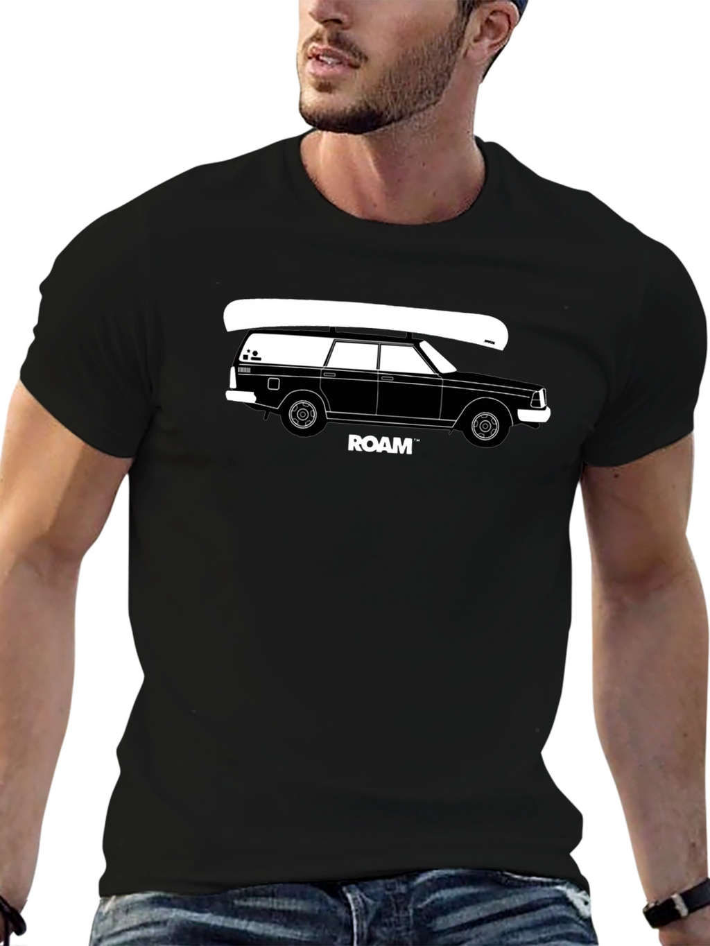 Roam Car Canoe Graphic Tee