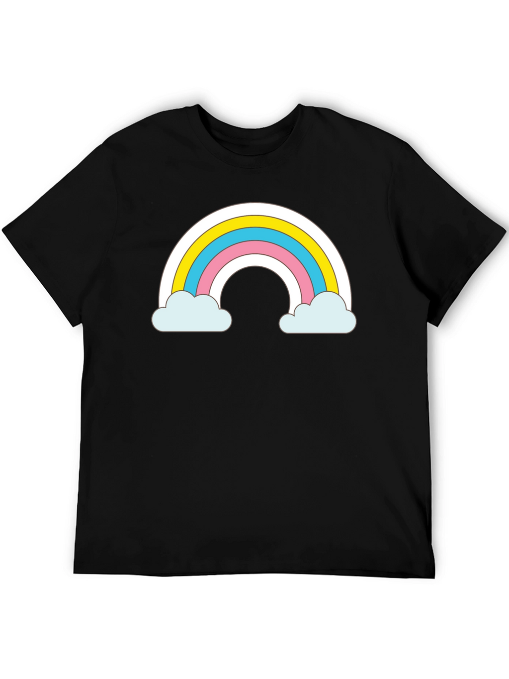 Rainbow Cloud T-Shirt - Cute Graphic Tee