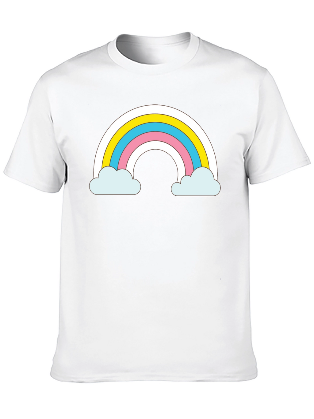 Rainbow Cloud T-Shirt - Cute Graphic Tee