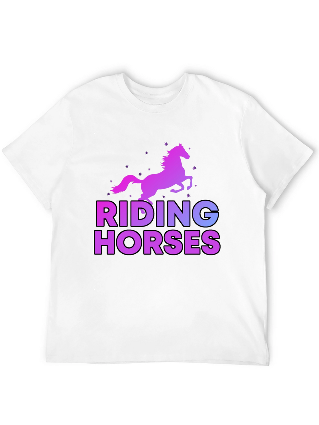 Riding Horses Graphic T-Shirt