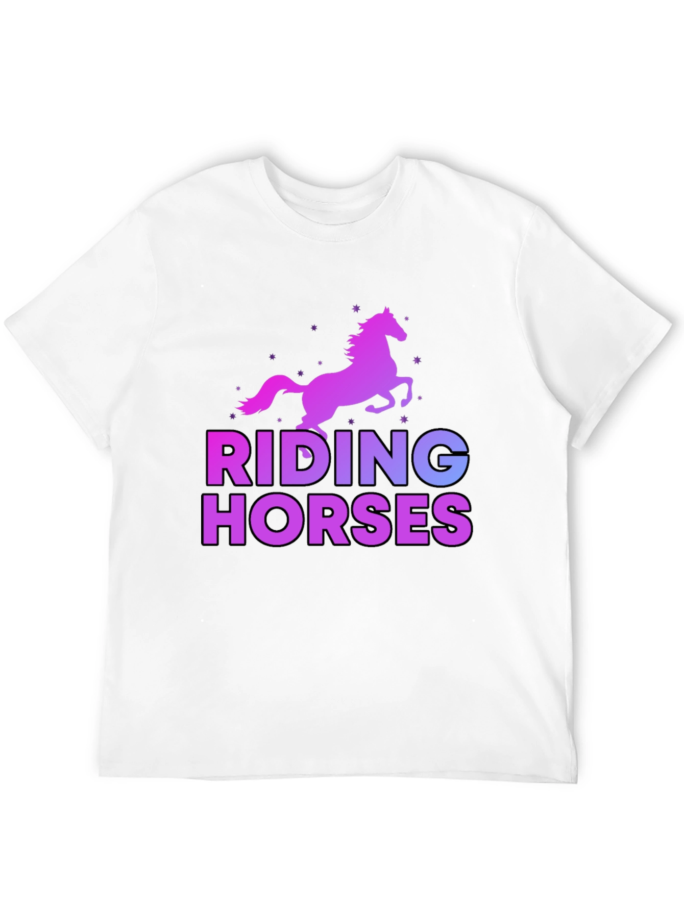 Riding Horses Graphic T-Shirt