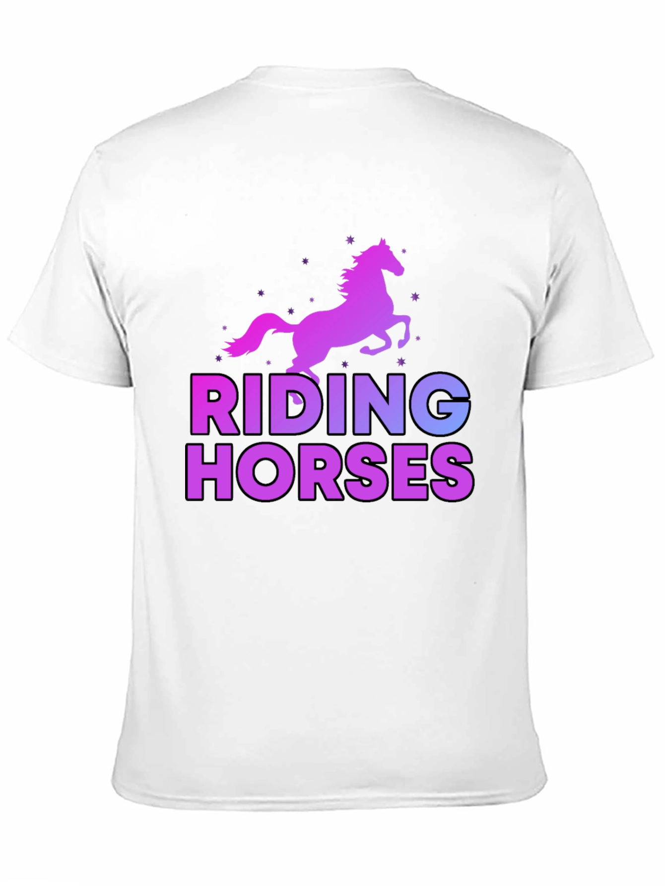 Riding Horses Graphic T-Shirt