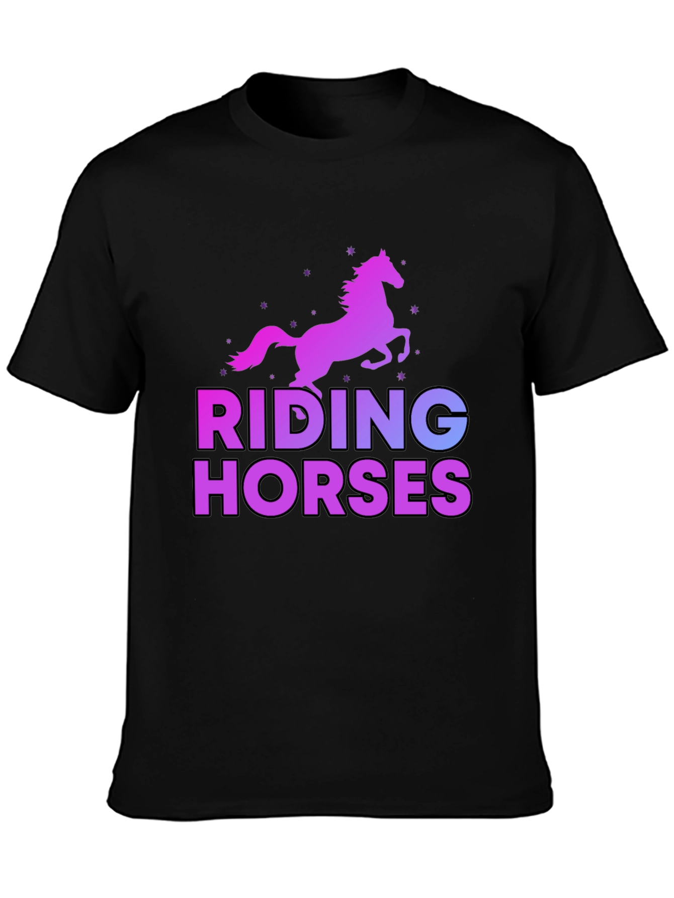 Riding Horses Graphic T-Shirt