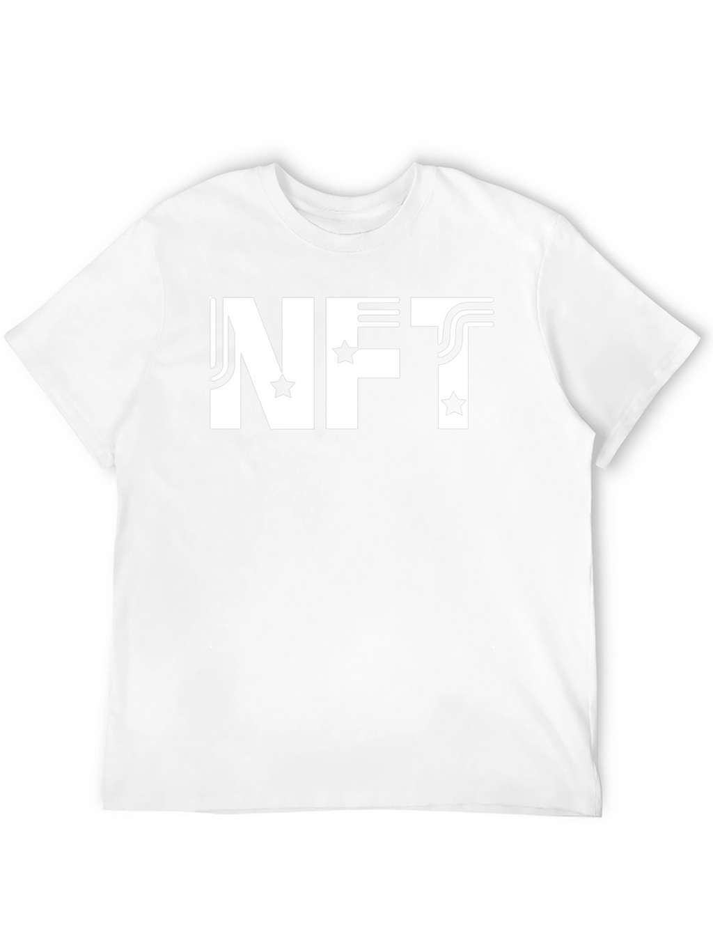 NFT Graphic Tee - Black Casual Cotton T-Shirt