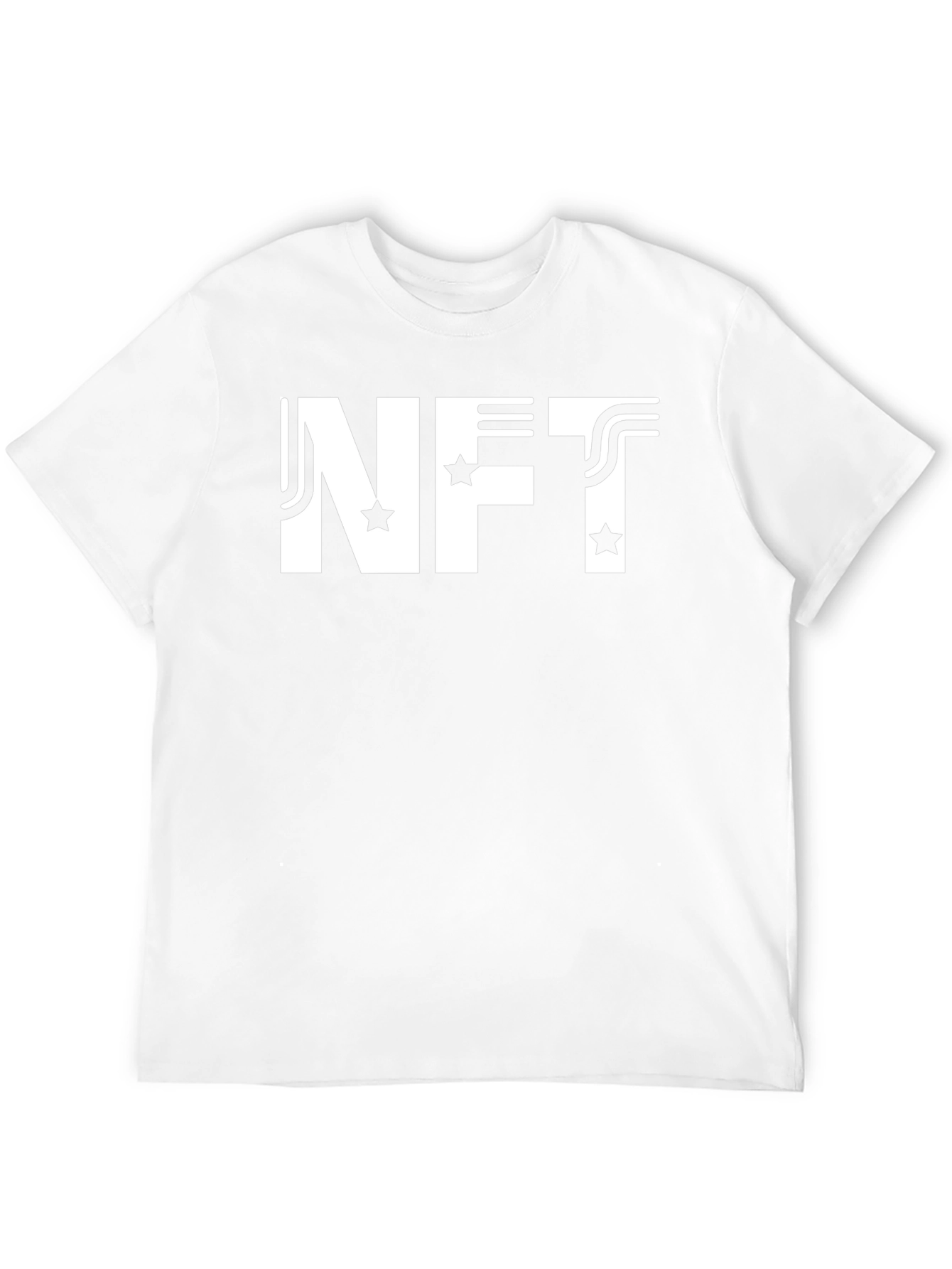 NFT Graphic Tee - Black Casual Cotton T-Shirt