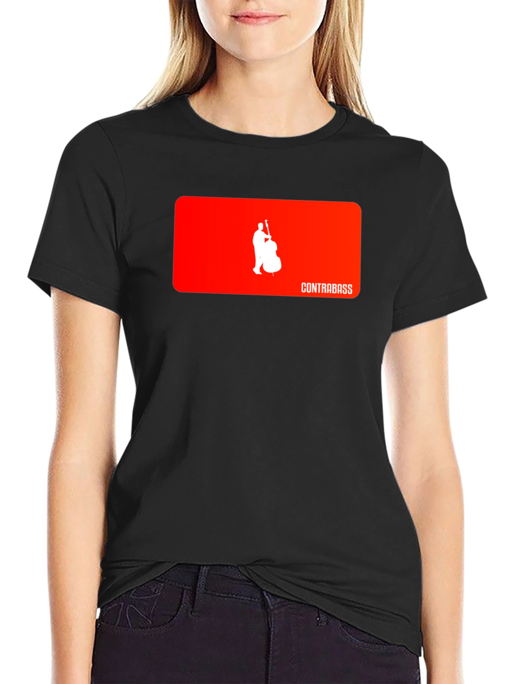 Contrabass Player Graphic Tee