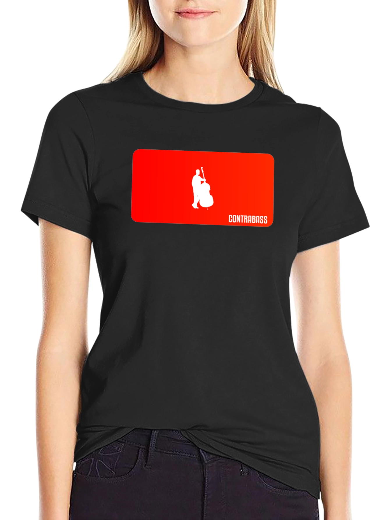 Contrabass Player Graphic Tee