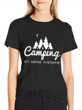 Camping is My Therapy T-Shirt