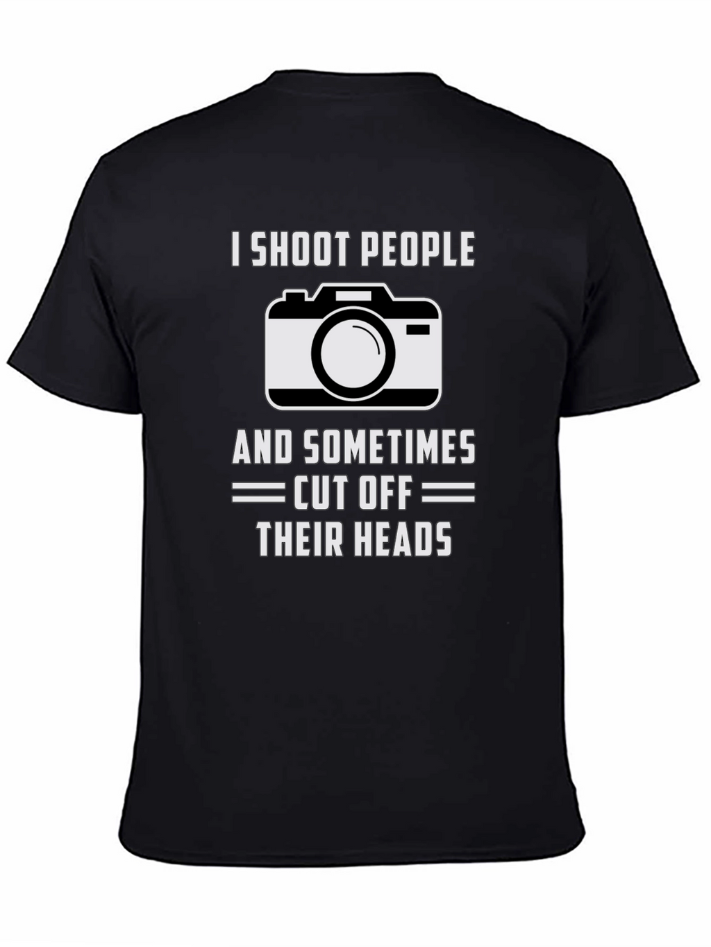I Shoot People T-Shirt Funny Photography Tee