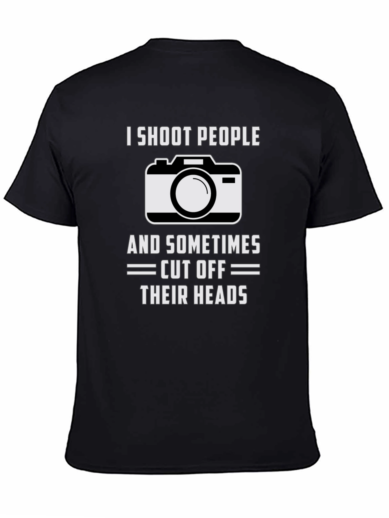 I Shoot People T-Shirt Funny Photography Tee