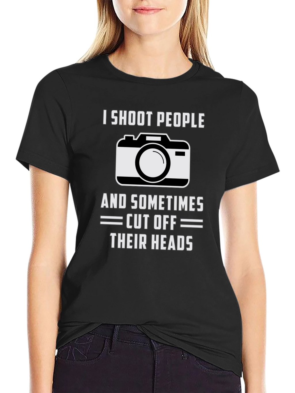I Shoot People T-Shirt Funny Photography Tee