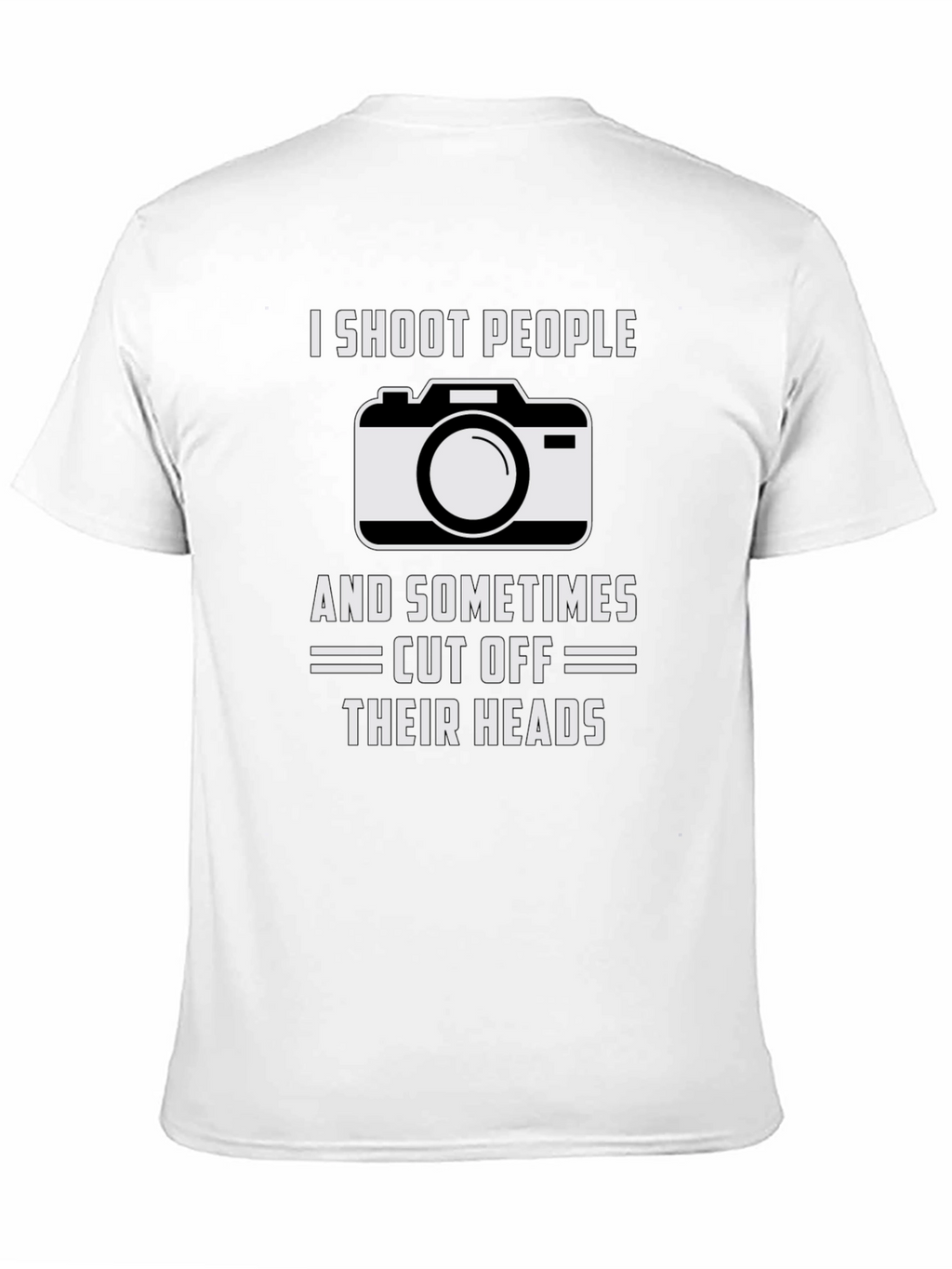 I Shoot People T-Shirt Funny Photography Tee