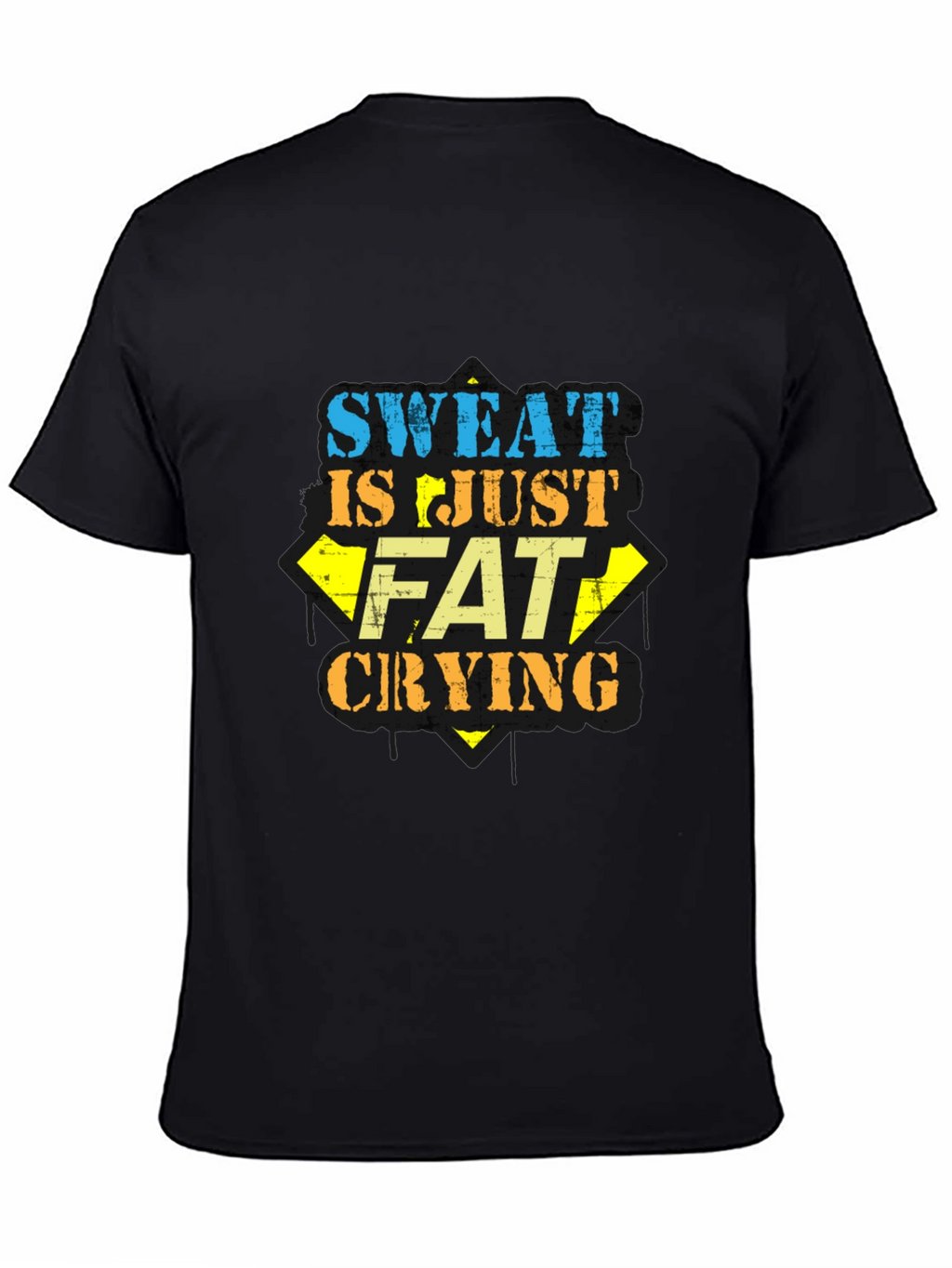Sweat is Just Fat Crying Graphic Tee