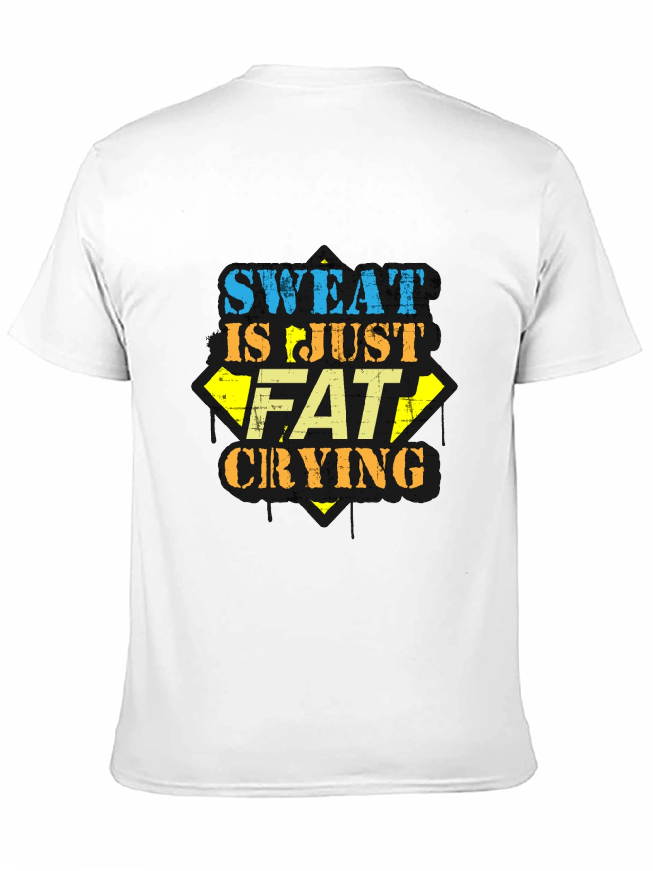 Sweat is Just Fat Crying Graphic Tee
