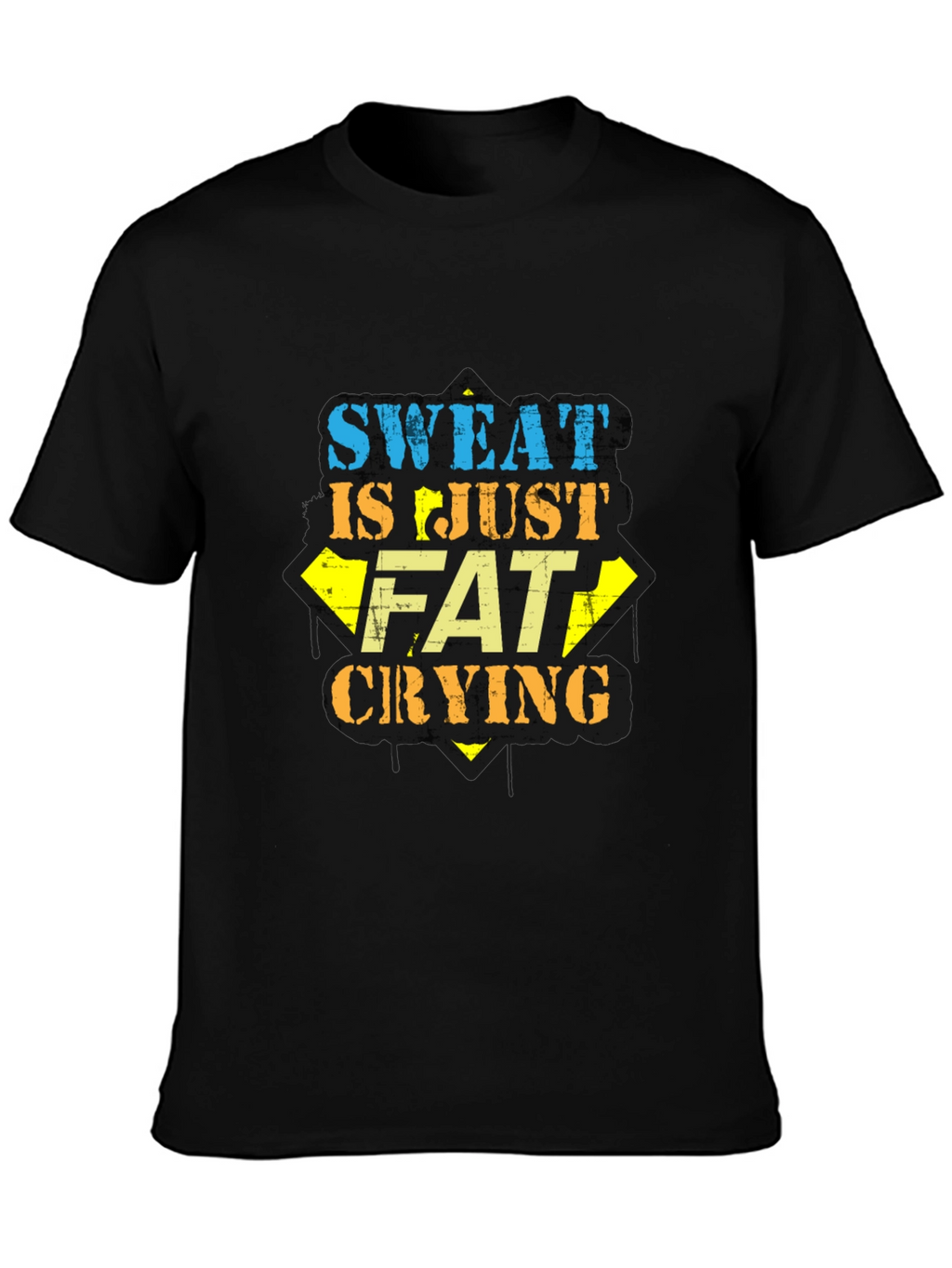 Sweat is Just Fat Crying Graphic Tee