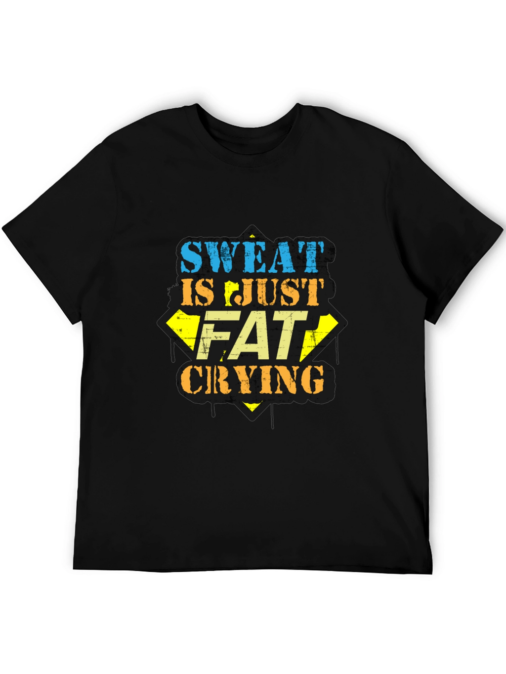 Sweat is Just Fat Crying Graphic Tee