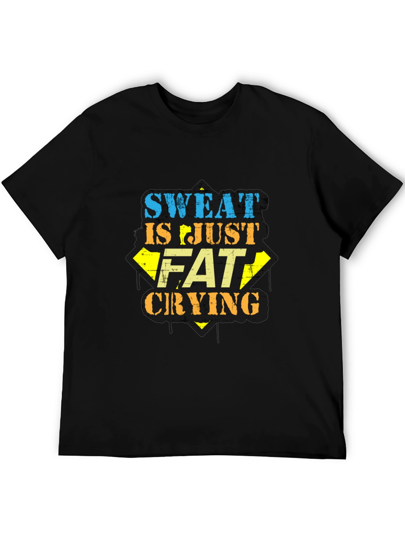 Sweat is Just Fat Crying Graphic Tee