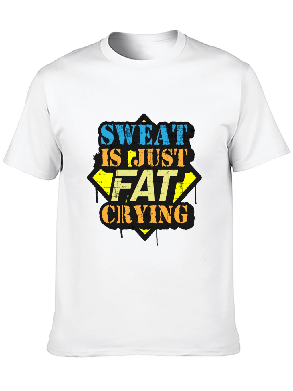Sweat is Just Fat Crying Graphic Tee