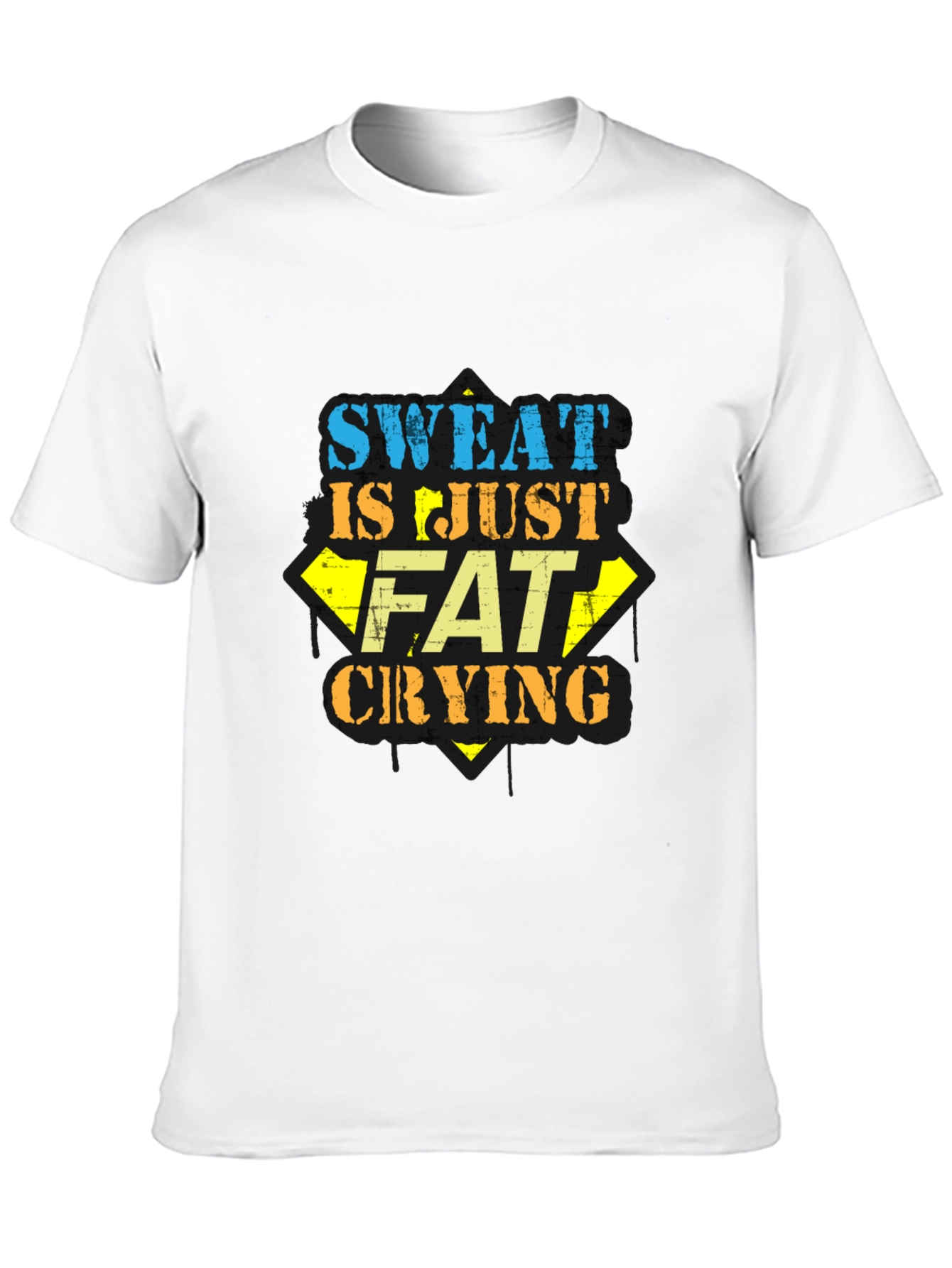 Sweat is Just Fat Crying Graphic Tee