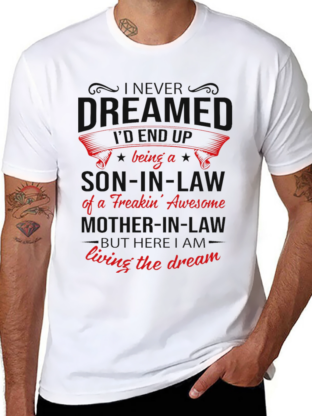 Awesome Mother-in-Law Son-in-Law T-Shirt