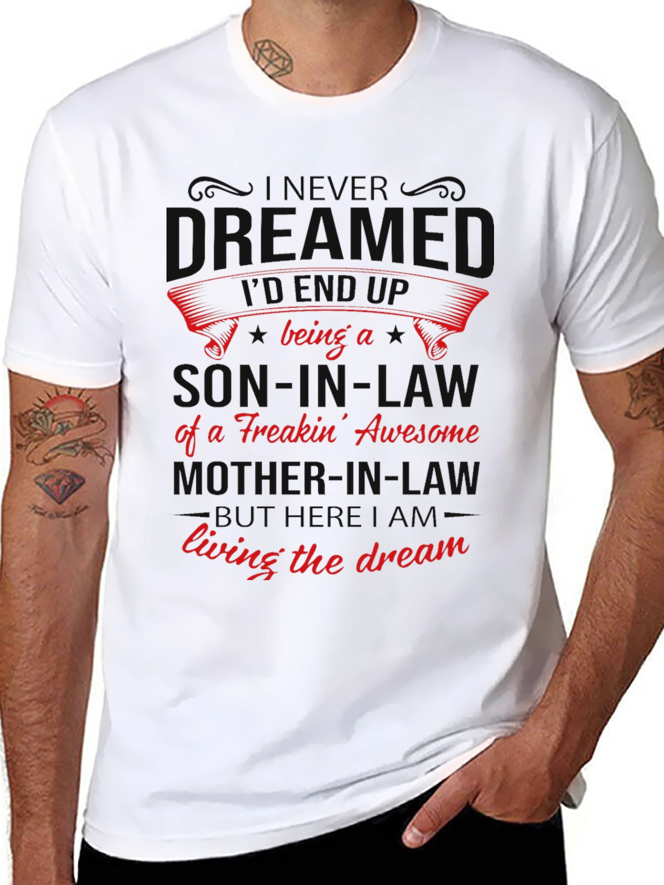 Awesome Mother-in-Law Son-in-Law T-Shirt