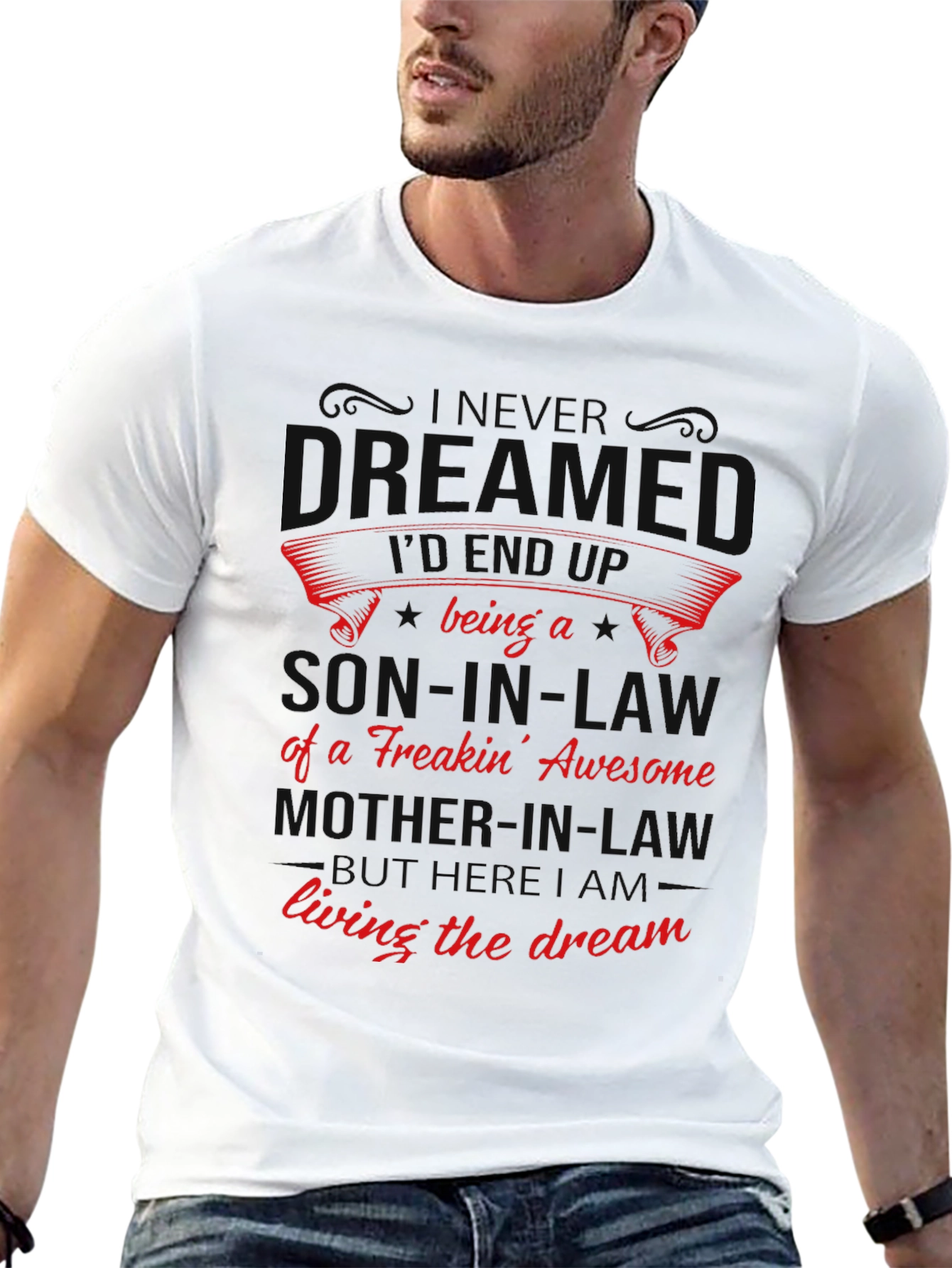 Awesome Mother-in-Law Son-in-Law T-Shirt