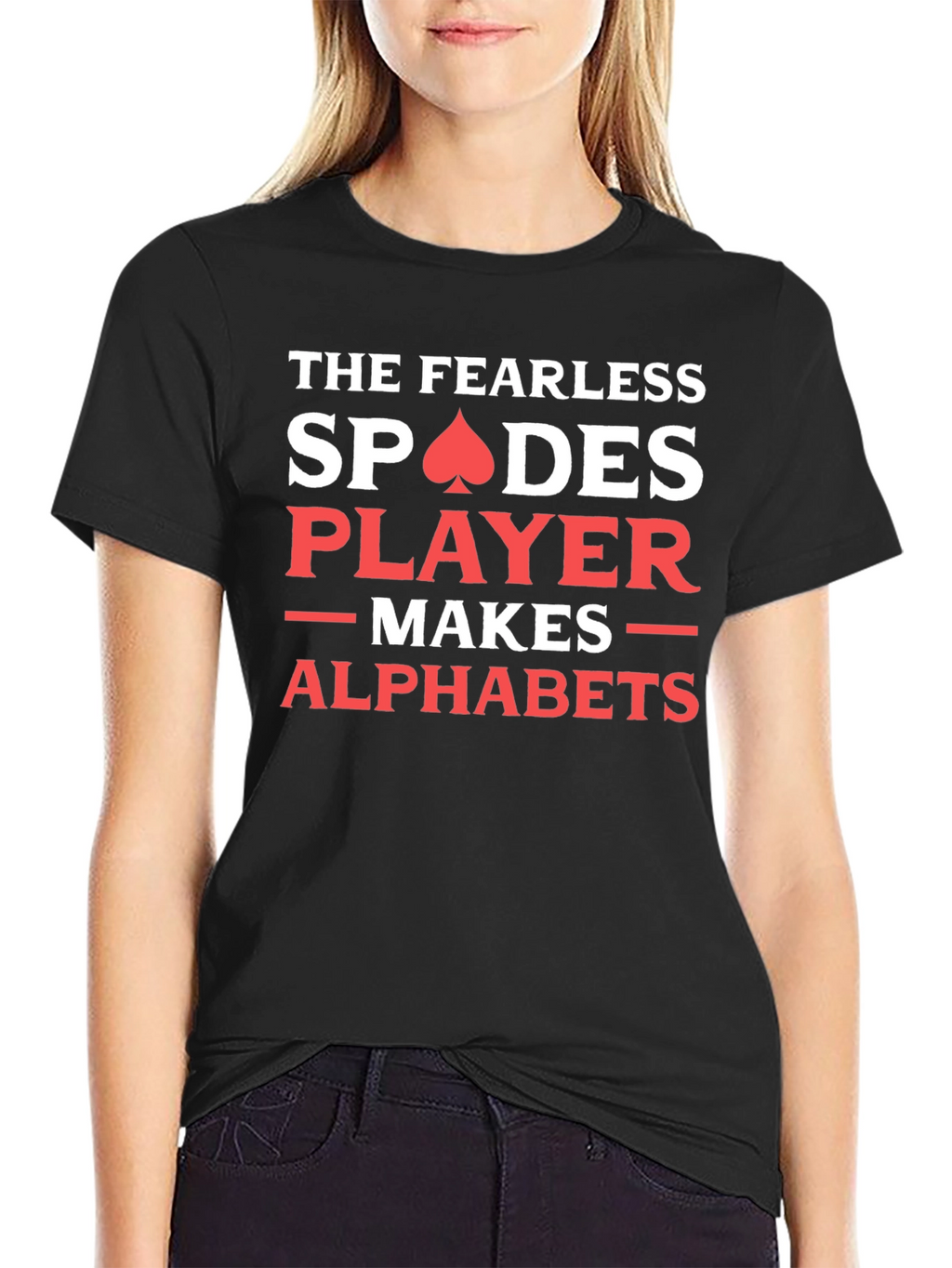 Fearless Spades Player T-Shirt - Card Game Apparel