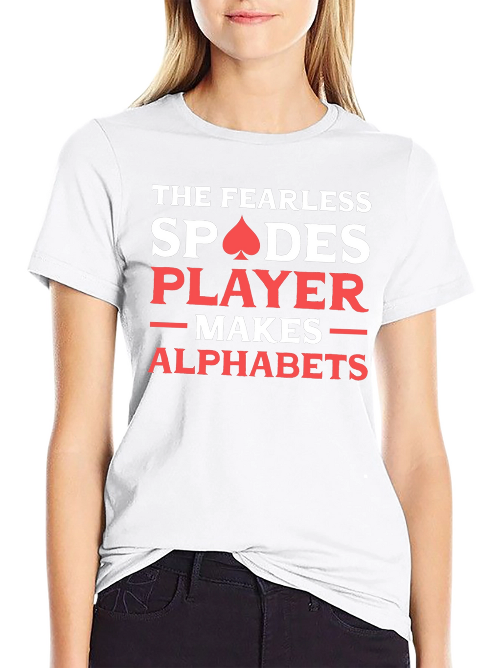 Fearless Spades Player T-Shirt - Card Game Apparel