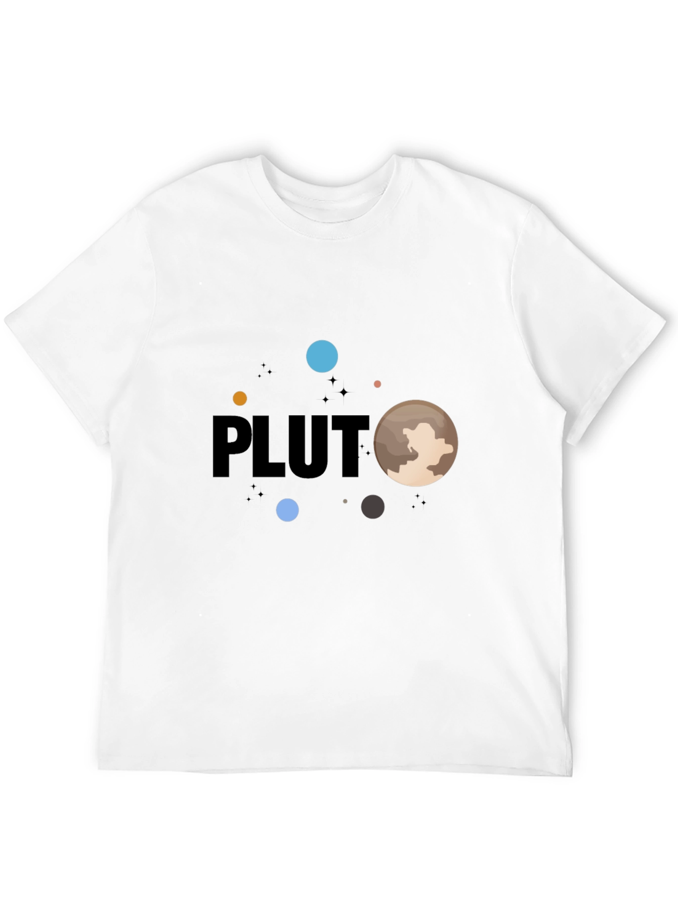 Pluto Space T-Shirt - Astronomy Fan Apparel