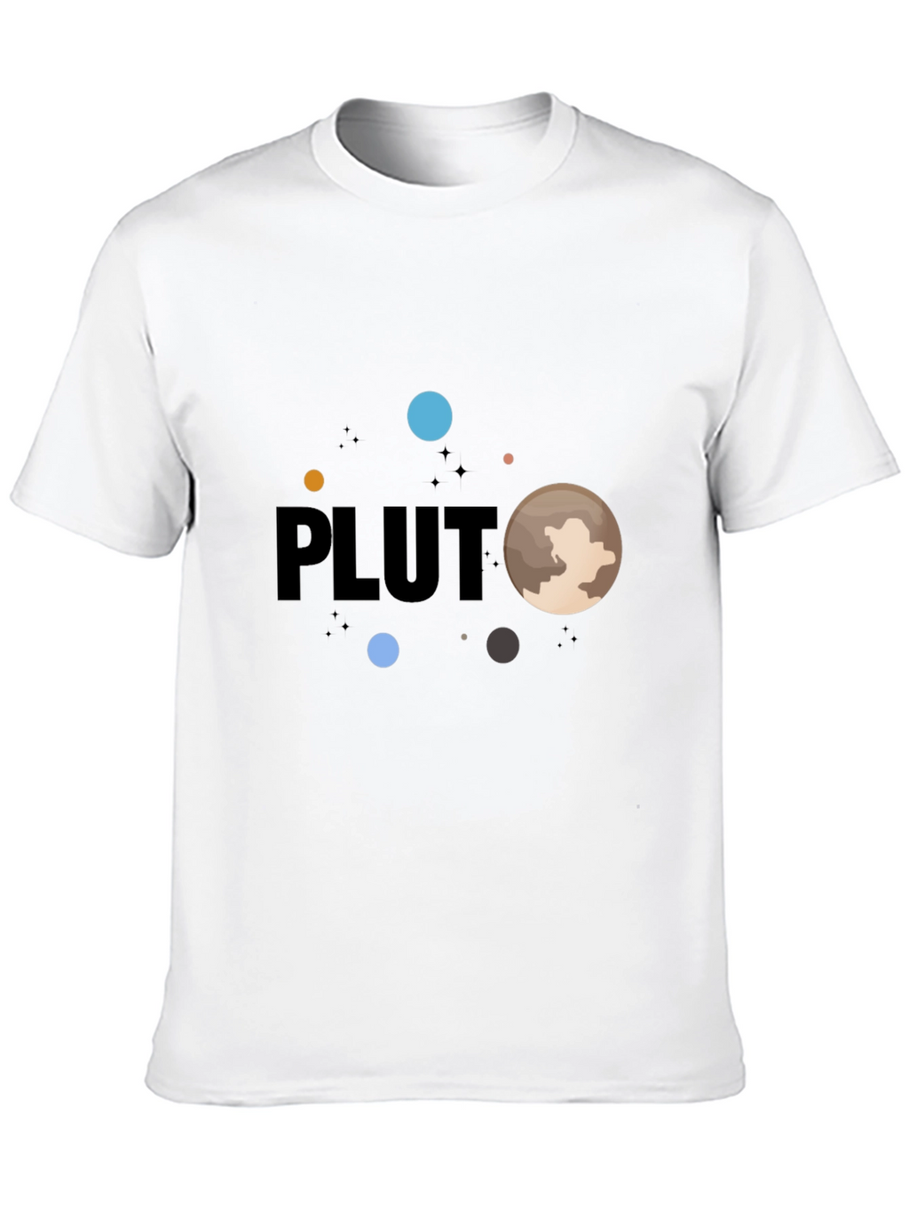 Pluto Space T-Shirt - Astronomy Fan Apparel