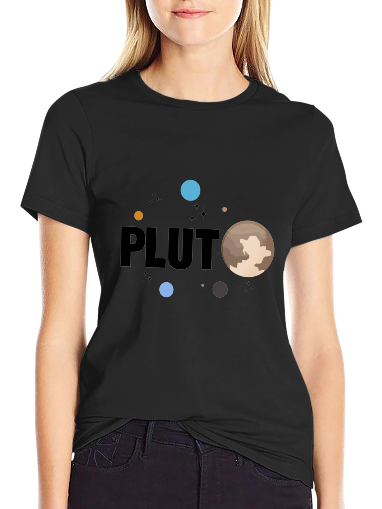 Pluto Space T-Shirt - Astronomy Fan Apparel