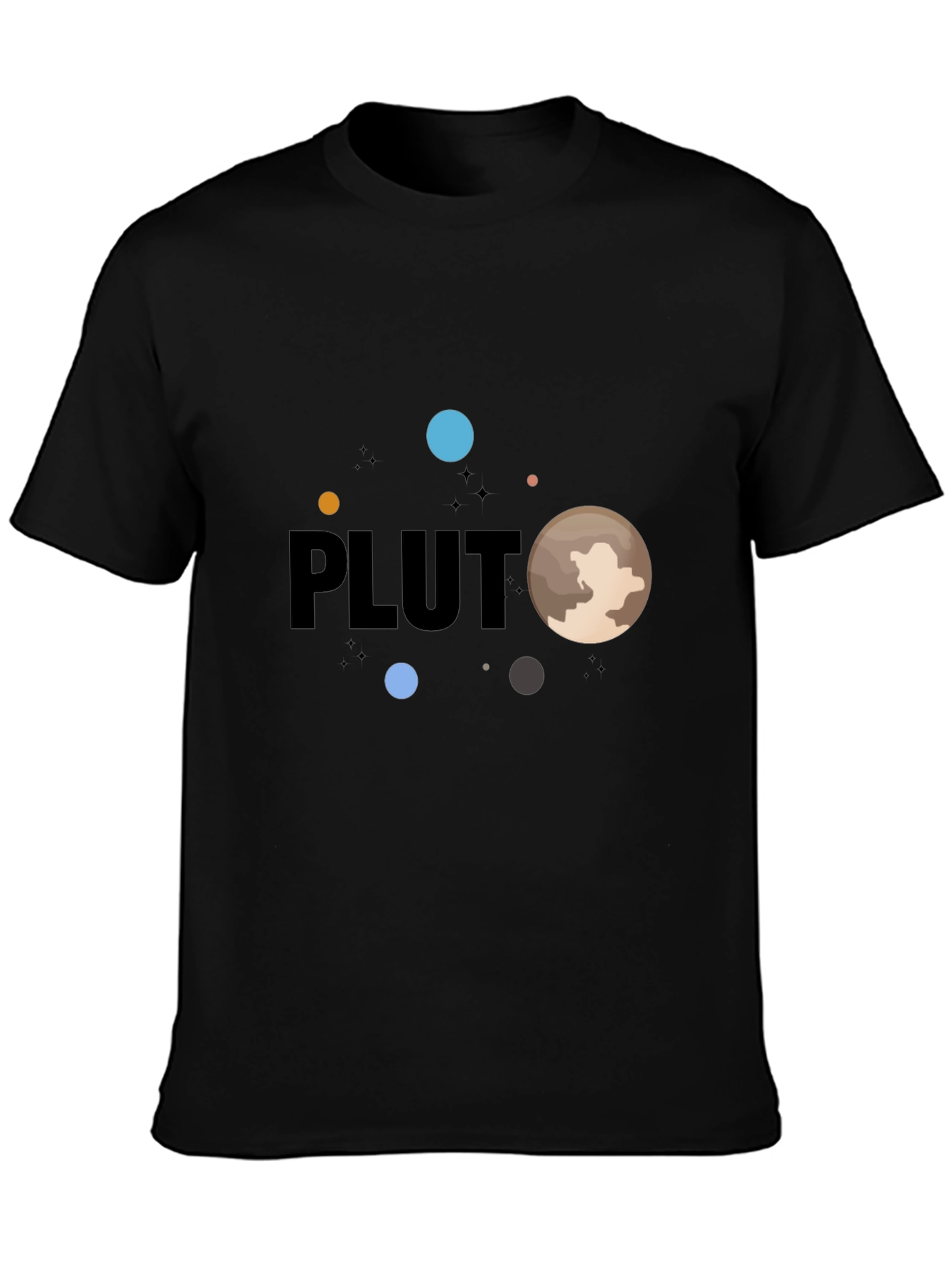 Pluto Space T-Shirt - Astronomy Fan Apparel