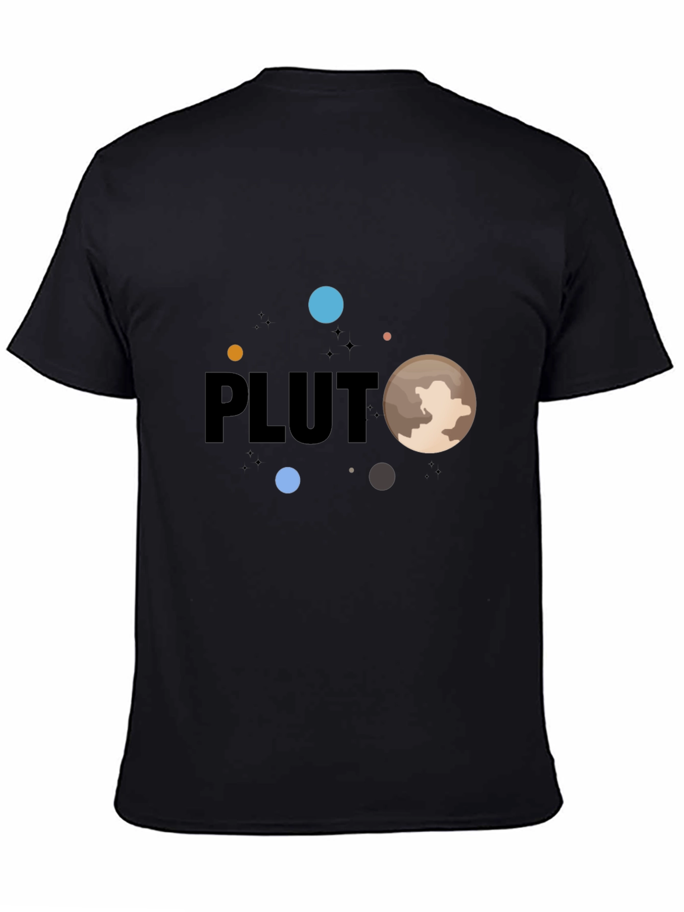 Pluto Space T-Shirt - Astronomy Fan Apparel