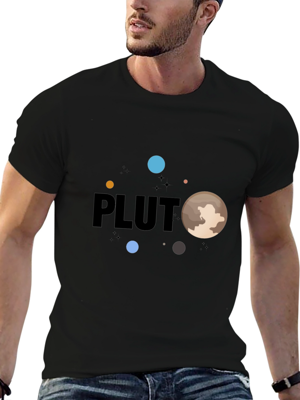Pluto Space T-Shirt - Astronomy Fan Apparel