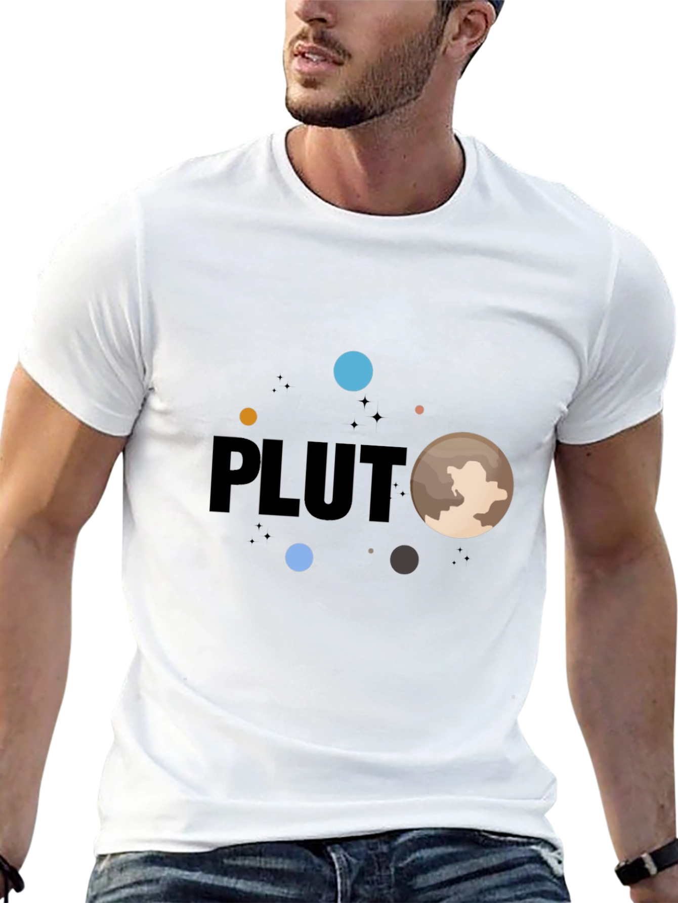 Pluto Space T-Shirt - Astronomy Fan Apparel