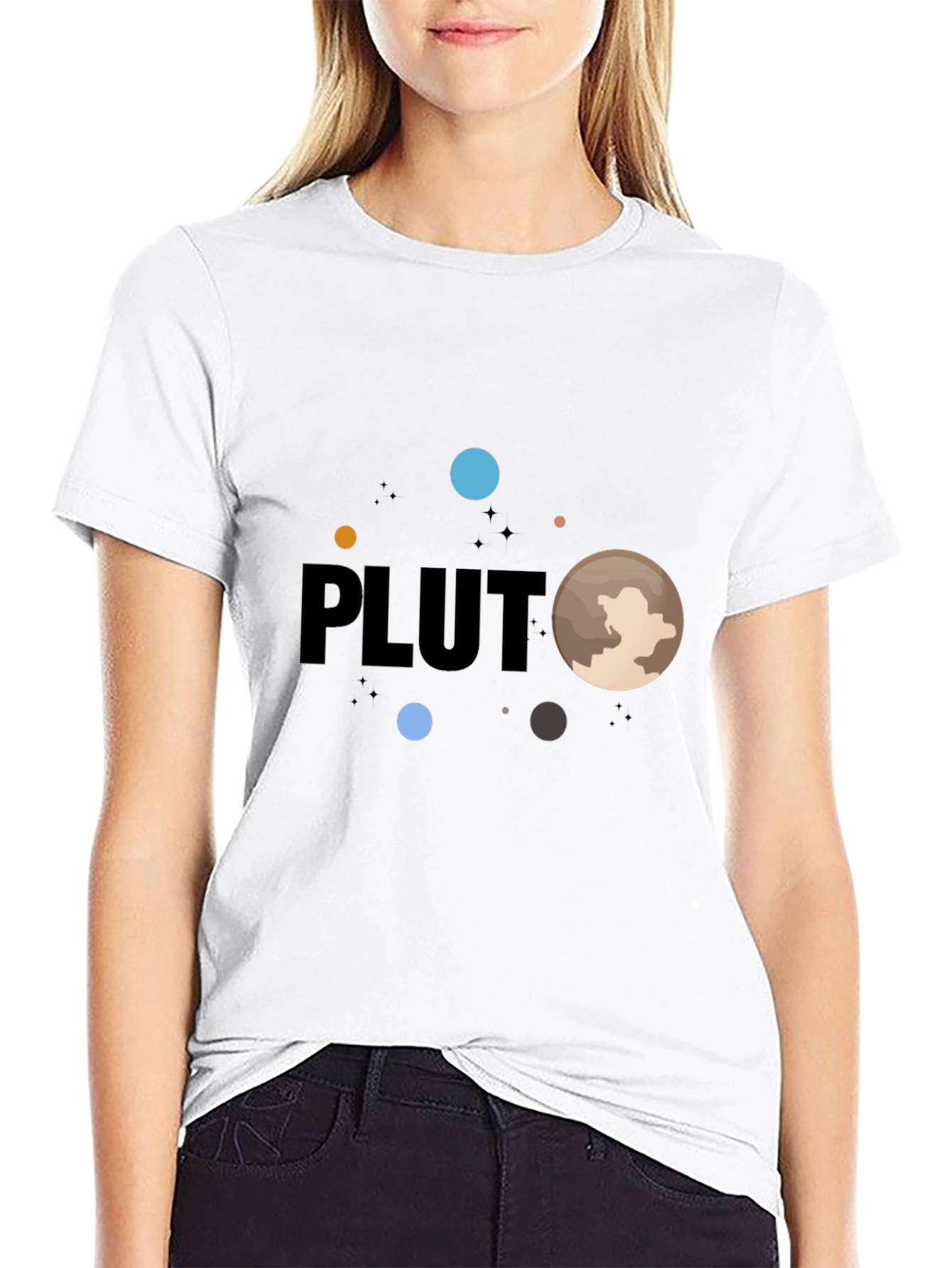 Pluto Space T-Shirt - Astronomy Fan Apparel