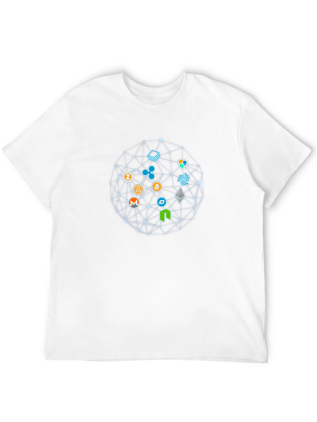 Crypto Network Black T-Shirt