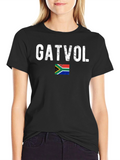GATVOL South Africa Flag T-Shirt - Patriotic Pride
