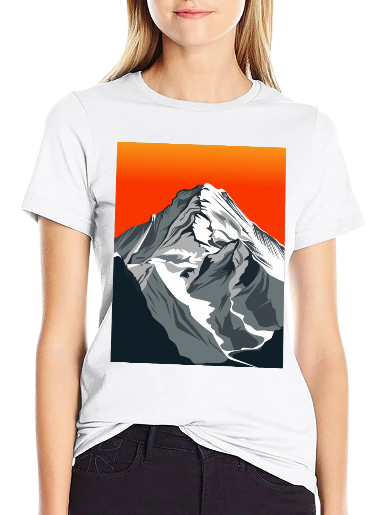 Mountain Peak Graphic Tee - Adventure Awaits!