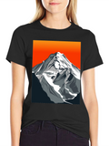 Mountain Peak Graphic Tee - Adventure Awaits!
