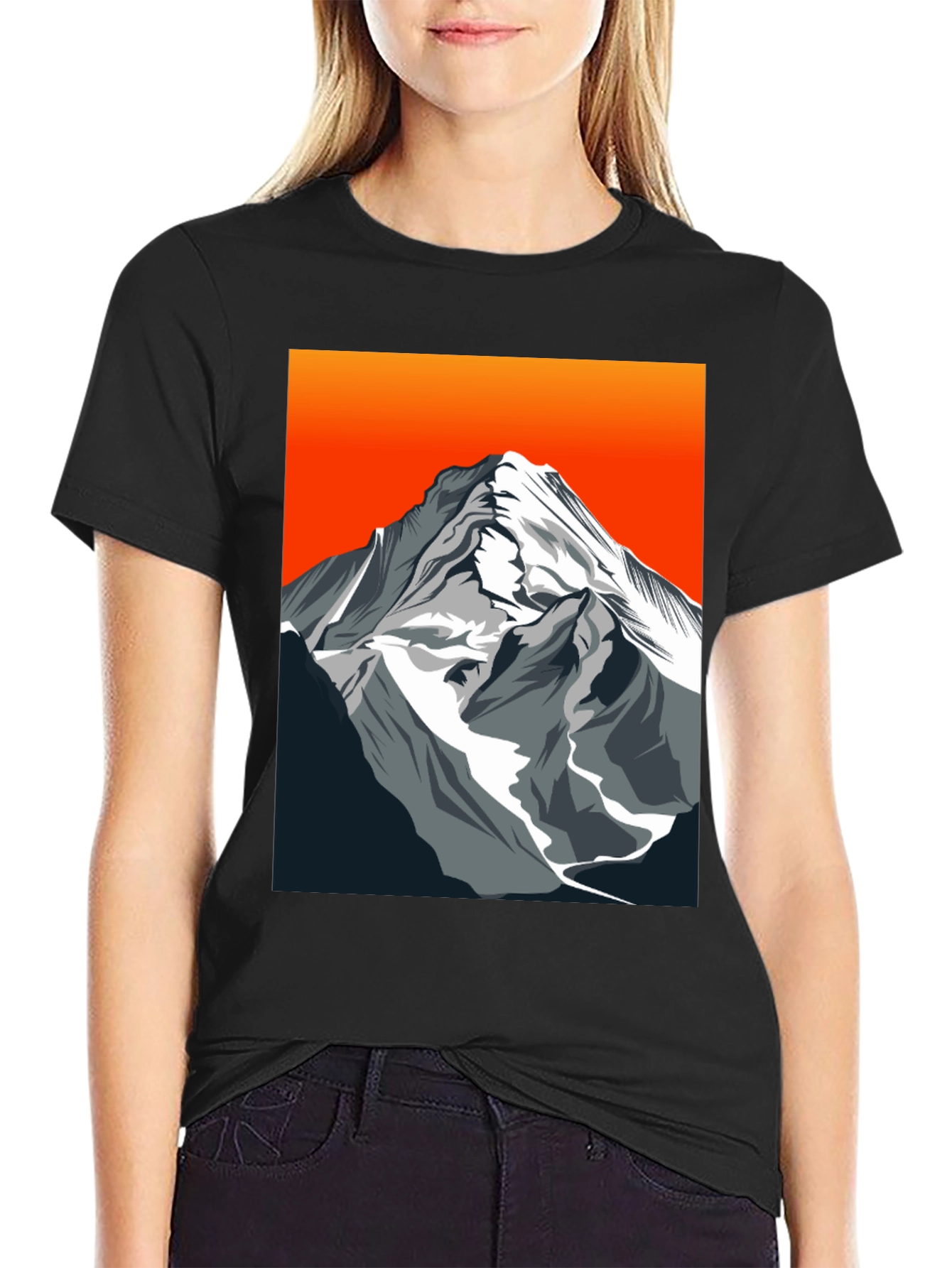 Mountain Peak Graphic Tee - Adventure Awaits!