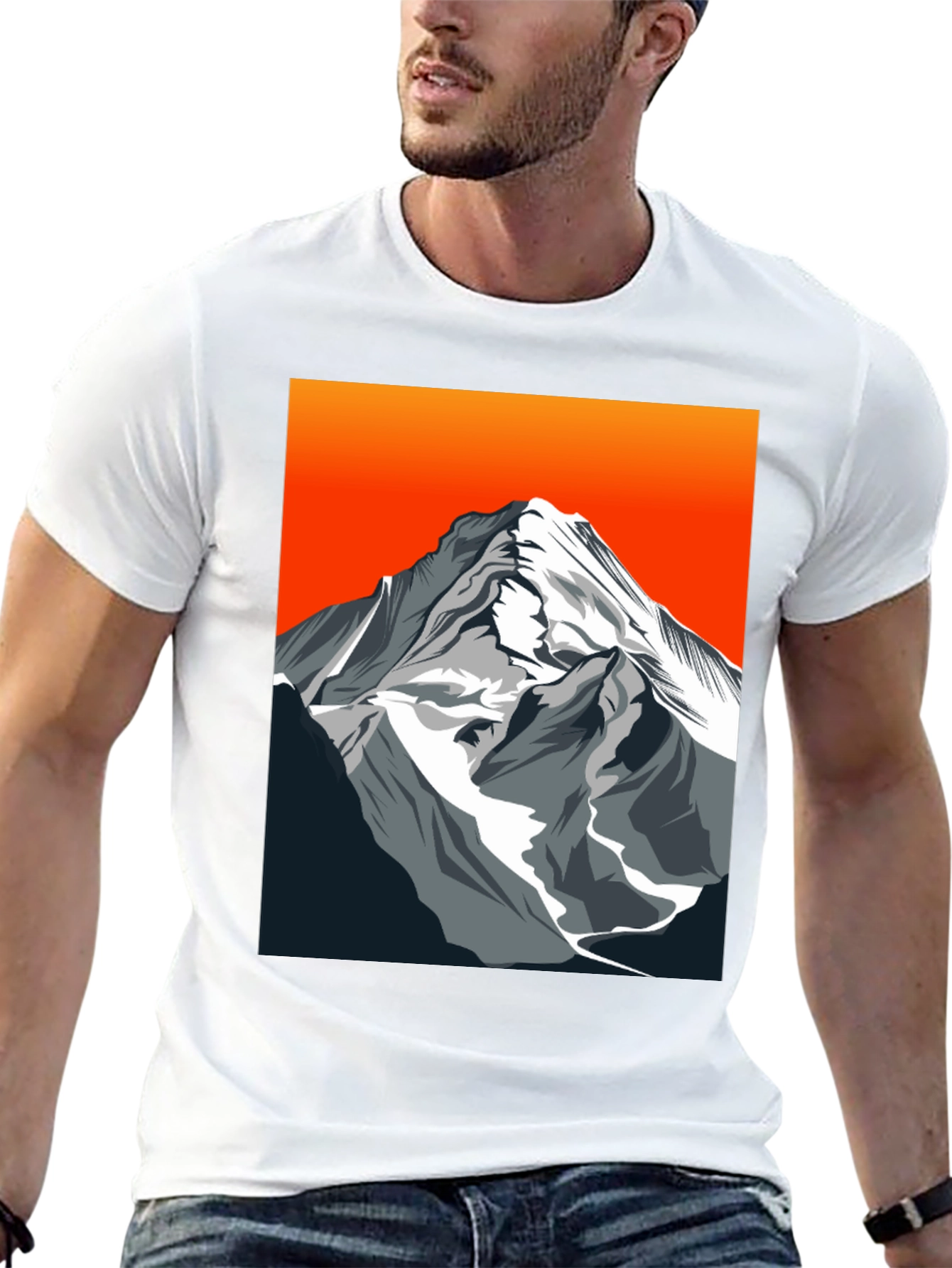 Mountain Peak Graphic Tee - Adventure Awaits!