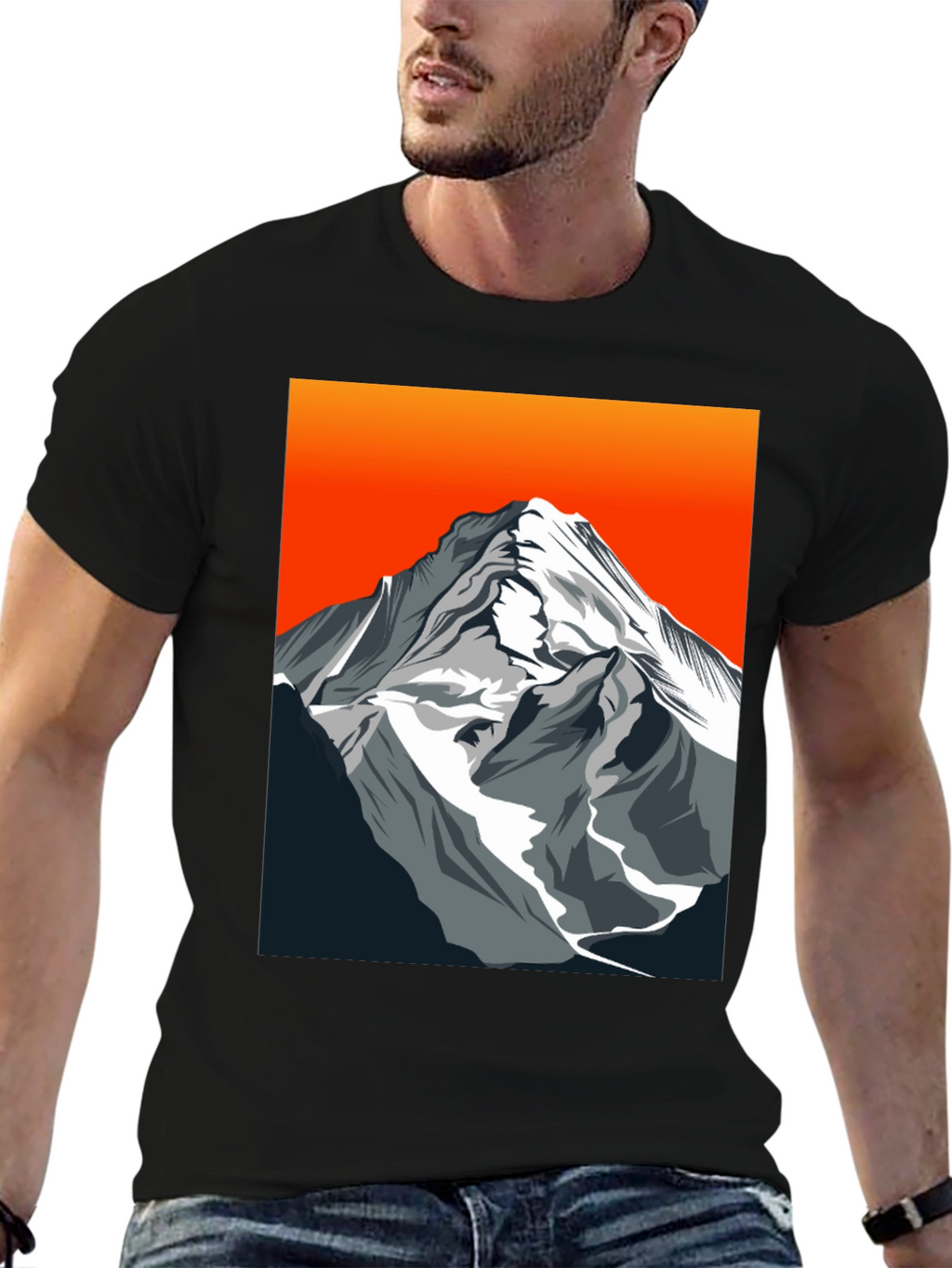 Mountain Peak Graphic Tee - Adventure Awaits!