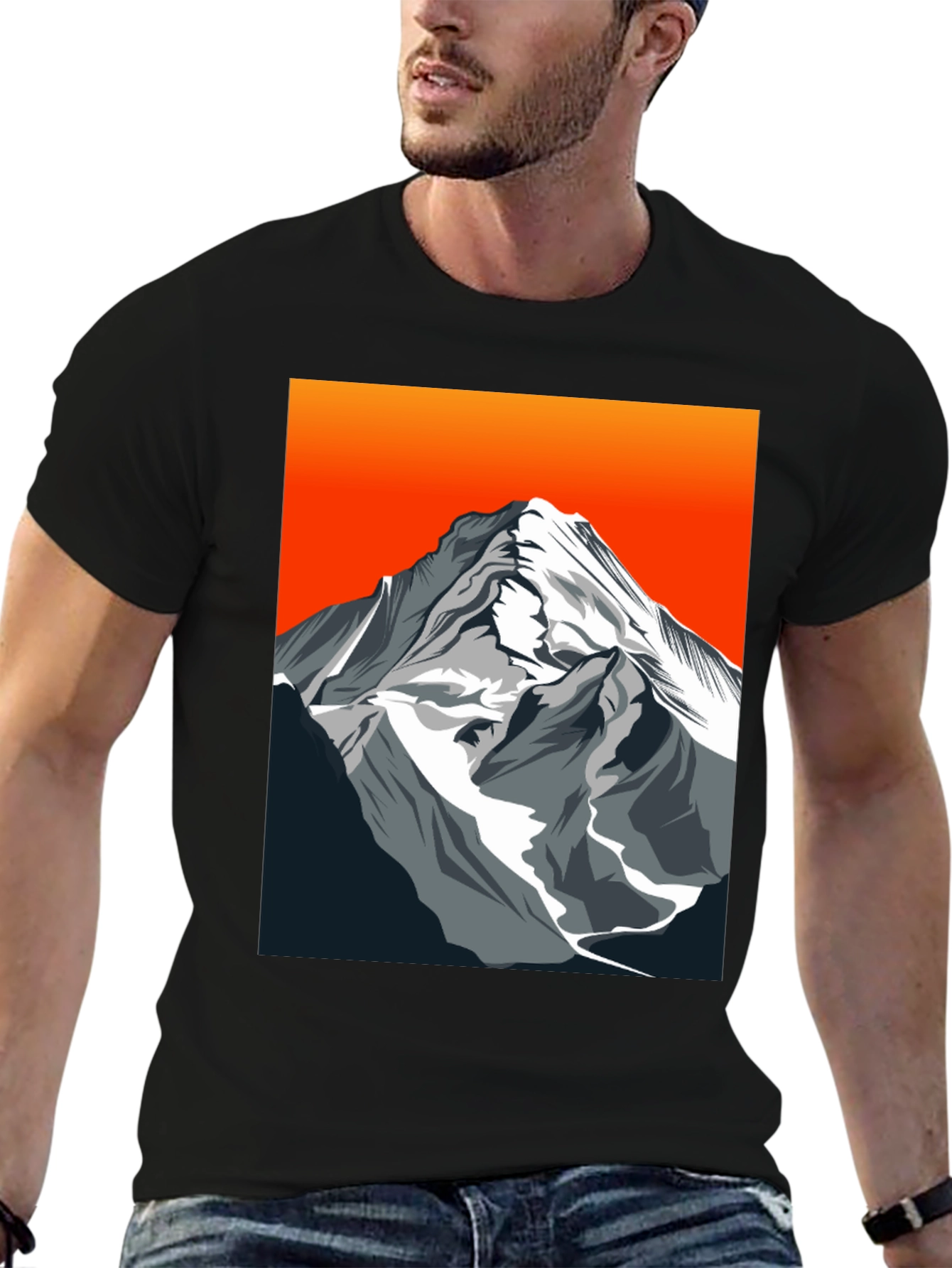Mountain Peak Graphic Tee - Adventure Awaits!