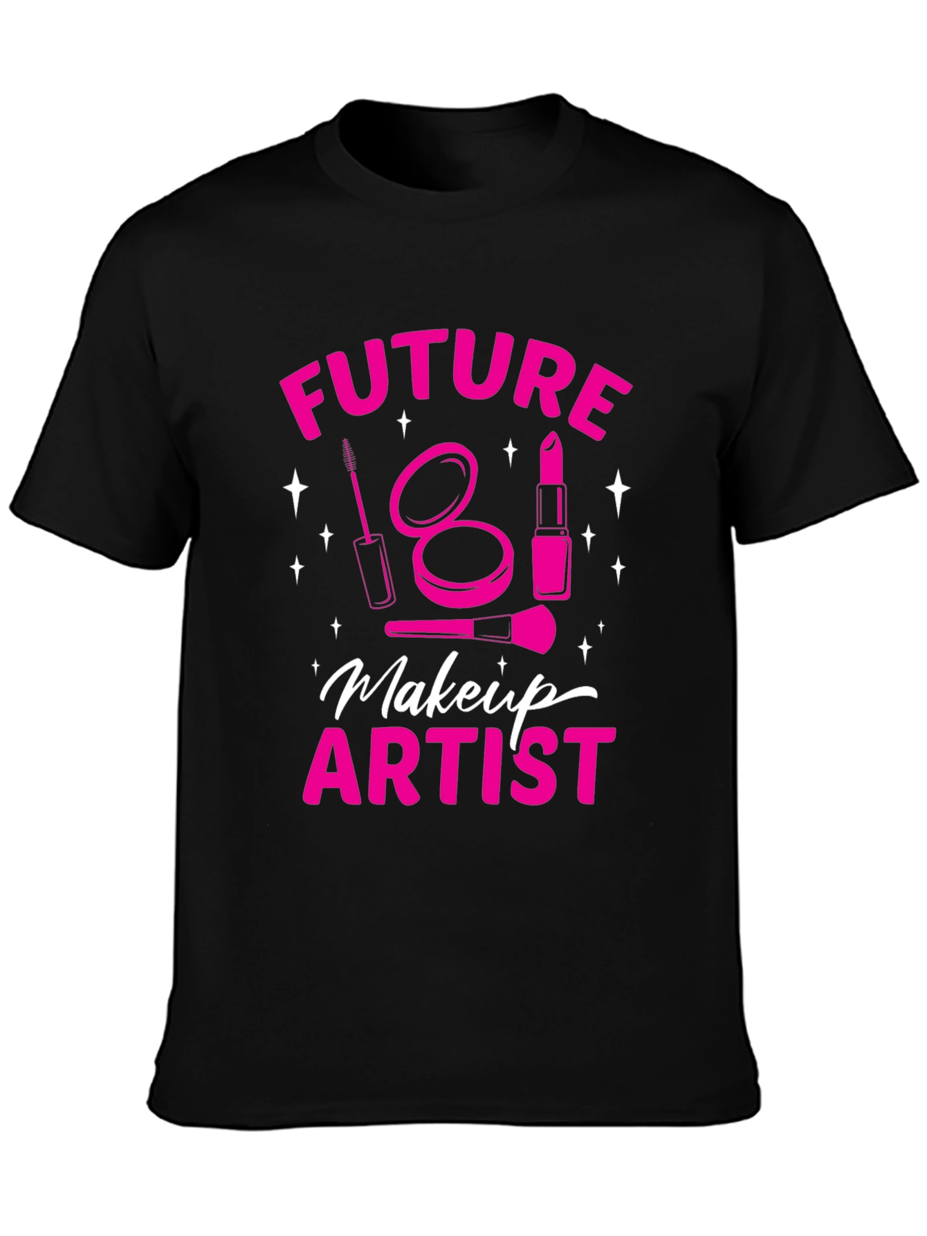 Future Makeup Artist Black T-Shirt