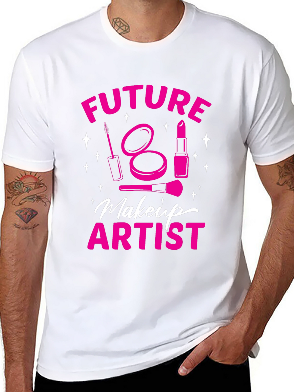 Future Makeup Artist Black T-Shirt