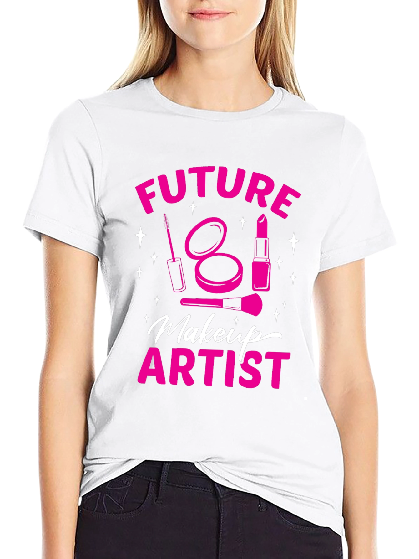 Future Makeup Artist Black T-Shirt