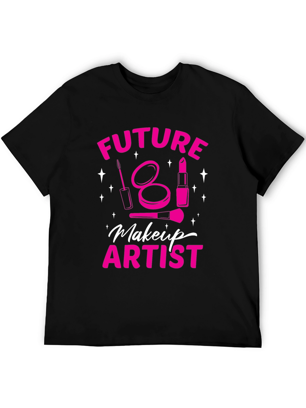 Future Makeup Artist Black T-Shirt