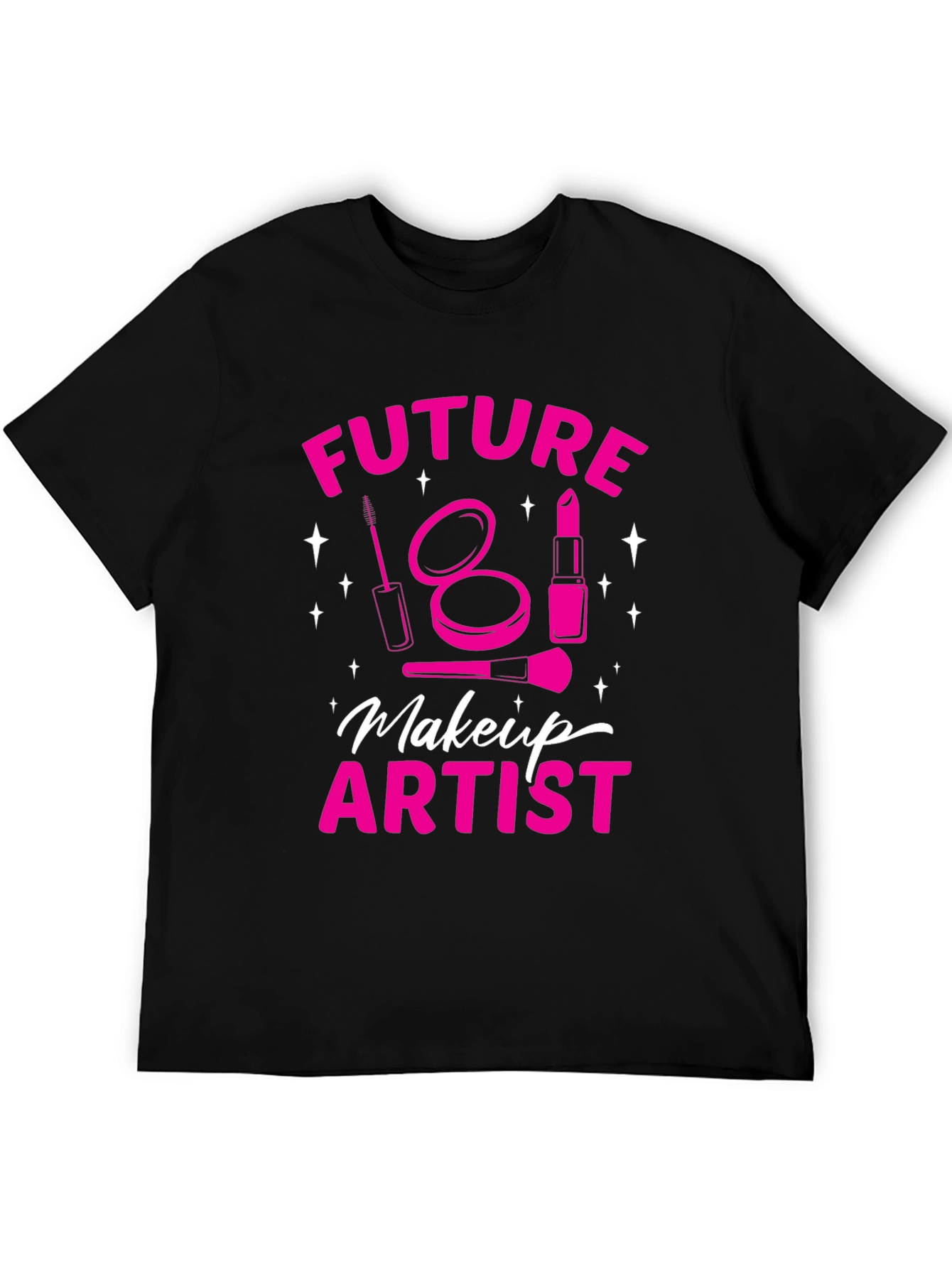 Future Makeup Artist Black T-Shirt